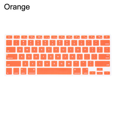 Protector de film autocolant pentru capacul tastaturii din silicon moale colorat pentru Apple Macbook Pro Air 13 "15" 17" Accesorii pentru computer