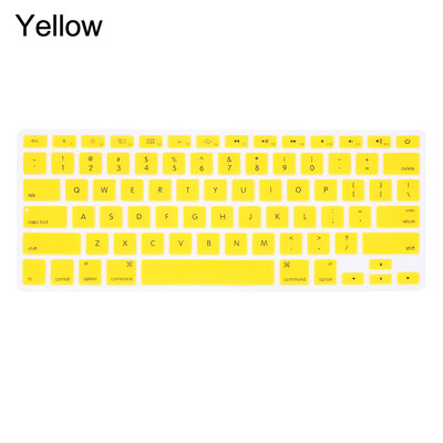 Protector de film autocolant pentru capacul tastaturii din silicon moale colorat pentru Apple Macbook Pro Air 13 "15" 17" Accesorii pentru computer