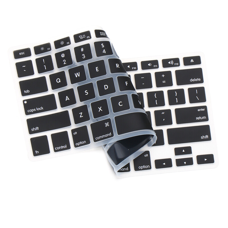 Protector de film autocolant pentru capacul tastaturii din silicon moale colorat pentru Apple Macbook Pro Air 13 "15" 17" Accesorii pentru computer
