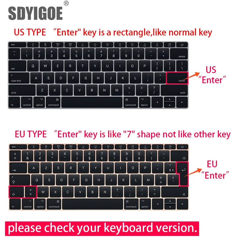 Husă pentru tastatură pentru Apple Macbook pro13/16/15 Air13 inch Toate seriile Husă din silicon pentru laptop, piele transparentă de protecție A2941 A2442 A3113