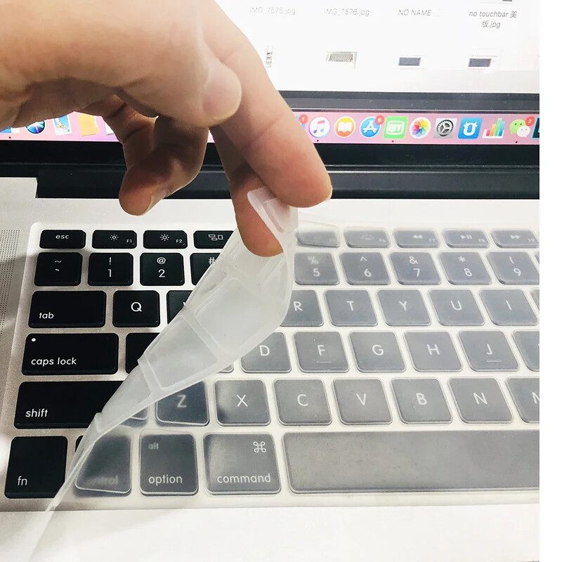 Husă pentru tastatură pentru Apple Macbook pro13/16/15 Air13 inch Toate seriile Husă din silicon pentru laptop, piele transparentă de protecție A2941 A2442 A3113