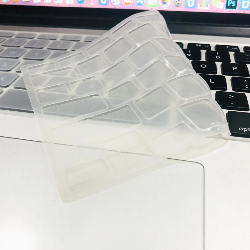 Husă pentru tastatură pentru Apple Macbook pro13/16/15 Air13 inch Toate seriile Husă din silicon pentru laptop, piele transparentă de protecție A2941 A2442 A3113