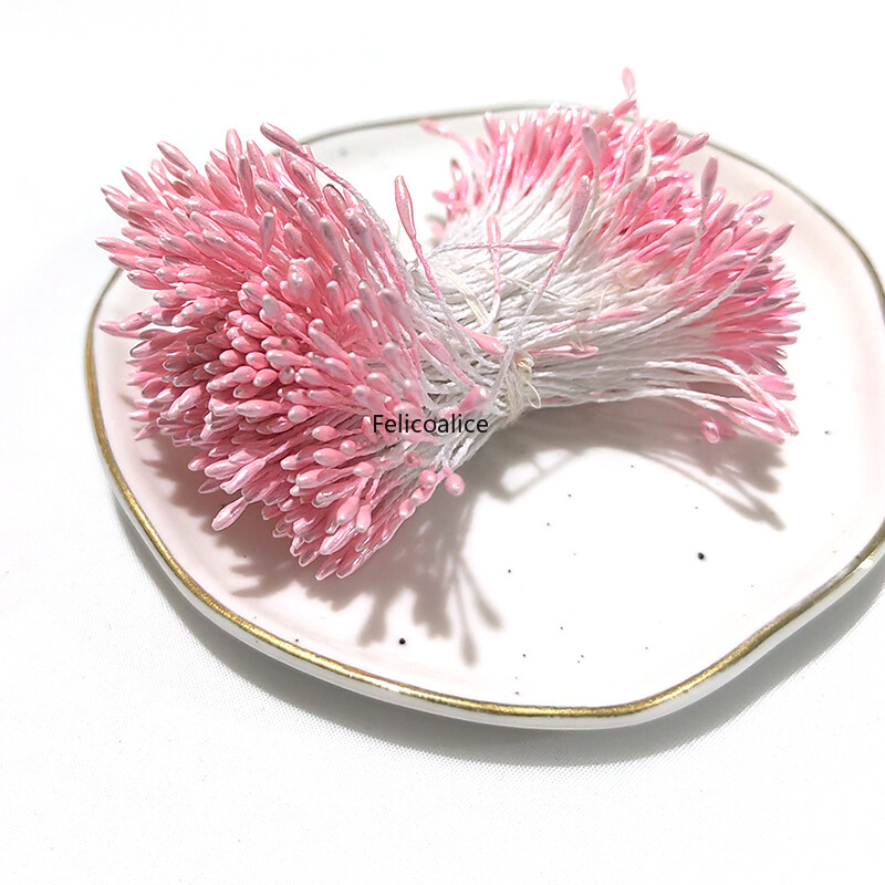 900 de bucăți 1 mm DIY mini perle artificiale flori stamine pistil flori simulate perle stamine decorațiuni pentru casă accesorii de Crăciun