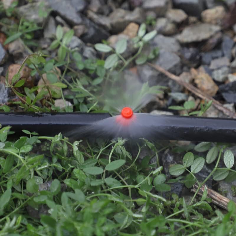 150 vnt 90/180/360° (PE) mikropurškiklis refrakcija automatizuojantis purkštuvas Purkštukas laistymo sistema Sodo vejos augalų vandens purkštuvas