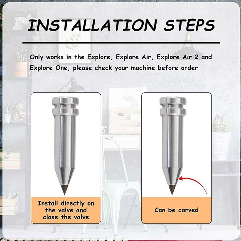 Graviravimo antgalis „Cricut Joy“ ofortas / graviravimo įrankis „pasidaryk pats“ naminių gyvūnėlių tapatybės kortelės, kaklo papuošalai, rankdarbiai, graviravimas, tikslus antgalis