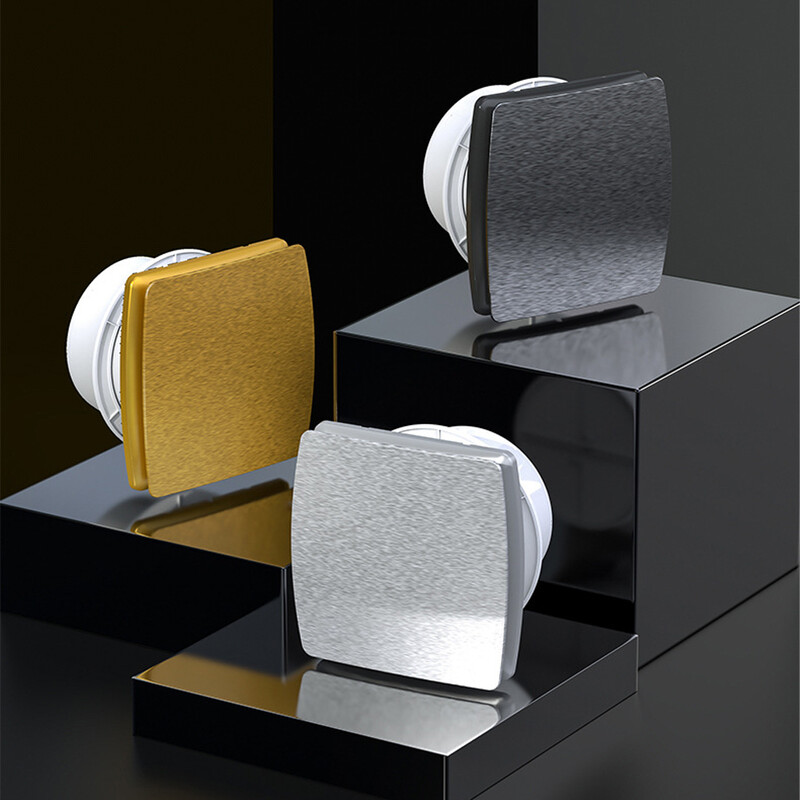 Vonios kambario išmetimo ventiliatorius 4 colių ventiliatoriaus sienelės tobulinimo ištraukiklis