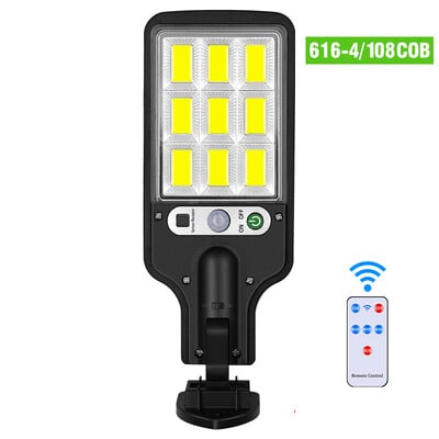 120° skladacie LED solárne nástenné svetlo Vonkajšie vodotesné záhradné svietidlo s pohybovým senzorom 3 režimy pouličné osvetlenie zdobí nádvorie