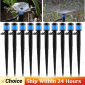 Irrigation Drip Emitters Micro Spray Adjustable 360 Irrigation Sprinkler Spray Dripper Garden Plants Ακροφύσιο ποτίσματος