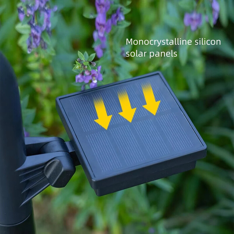 Solárne LED svetlá Vonkajšie vodotesné dekorácie chodníkov Solárne lampy Záhrada Trávnik Ploty Pouličné osvetlenie Bodové svetlá