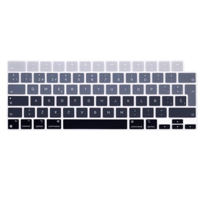 Hispaania klaviatuuri kate Macbook Airile 13,6" 15,3" A2681A2941/Macbook Pro 14" 16" A2779 A2442 A2780 A2485, klaviatuurikaitse