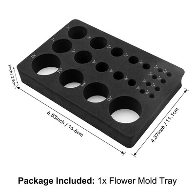 „Viskas viename“ popieriaus formavimo įrankių rinkinys ir šepetys iš popieriaus gėlių formavimo įrankių rinkiniai, skirti sukurti matmenų gėlių šluostymo įrankį