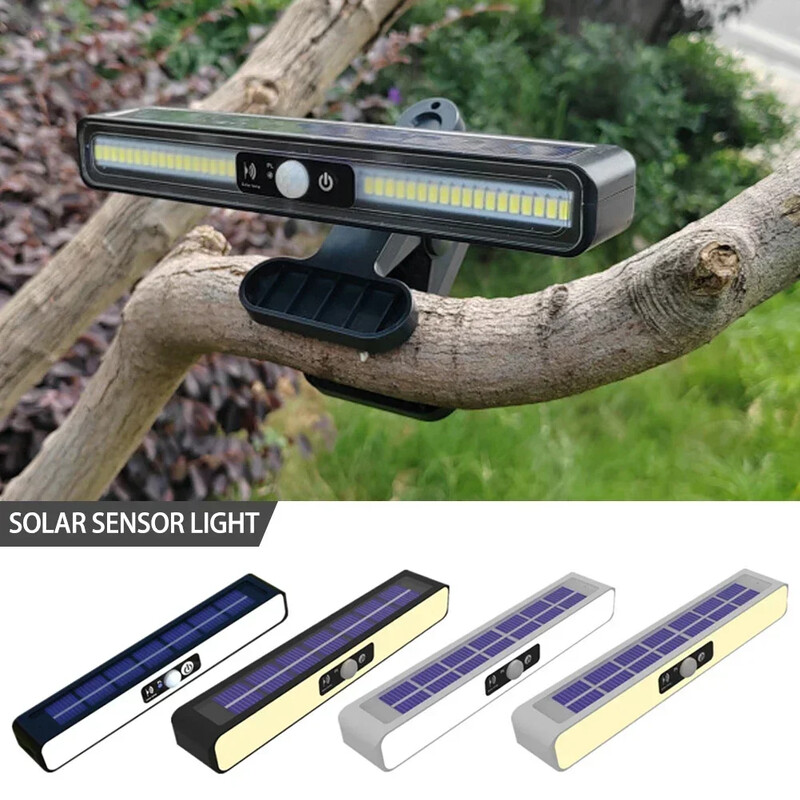 Záhradná krajinná dekoratívna lampa s klipom na stenu, solárne svetlo na zavesenie na stenu, vodotesné solárne LED lampy, domáce vonkajšie záhradné solárne osvetlenie