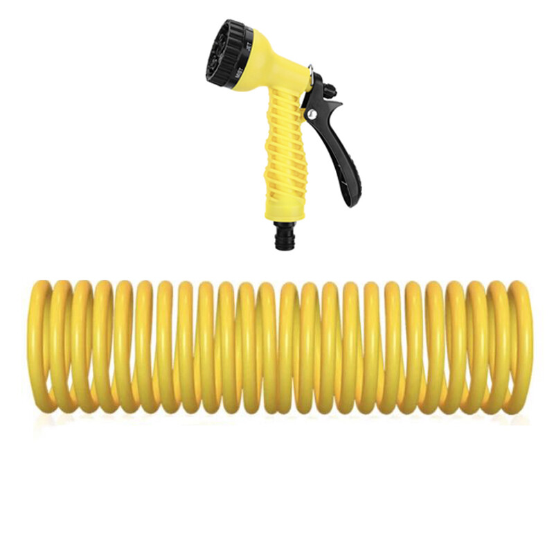 Aukštos kokybės spyruoklinės teleskopinės žarnos lanksčios spyruoklinės teleskopinės žarnos, tvirtos ir patvarios, lengvai valdomos įvairios momentinės