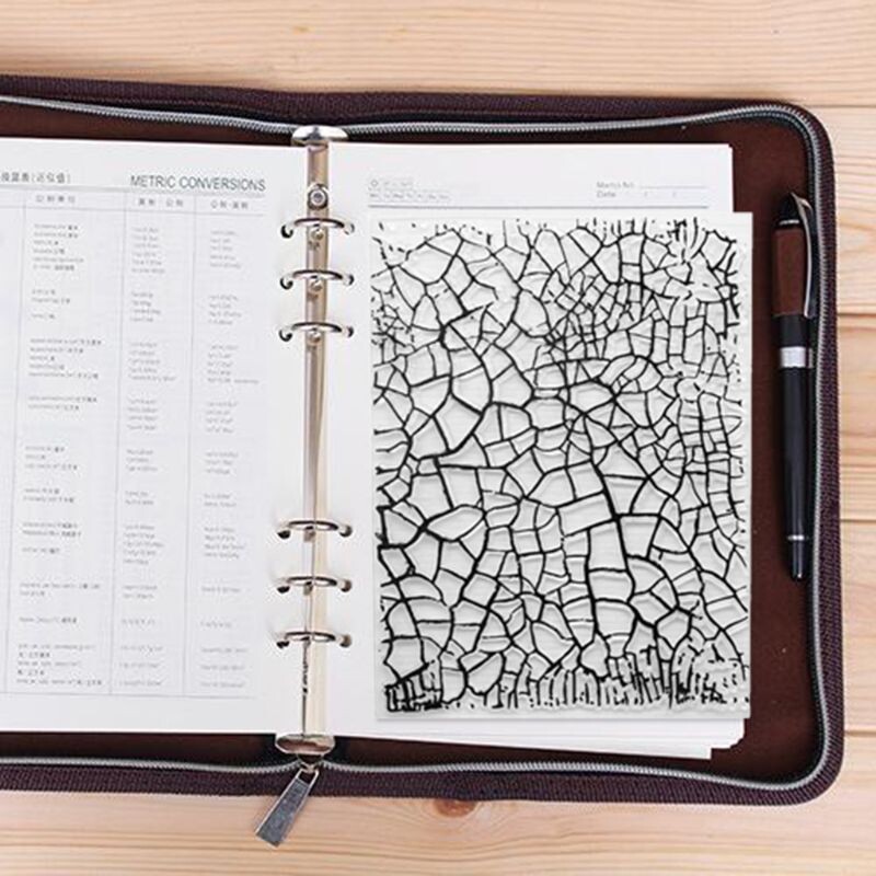 Läbipaistev templi silikoontihendi leht meisterdamise väljalõigete albumi käsitöökaardialbumile