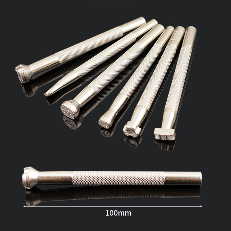 Odos spausdinimo įrankis, raižybos perforatorius, raštų antspaudai, amatų antspaudų rinkinys, pasidaryk pats, 6 vnt / rinkinys