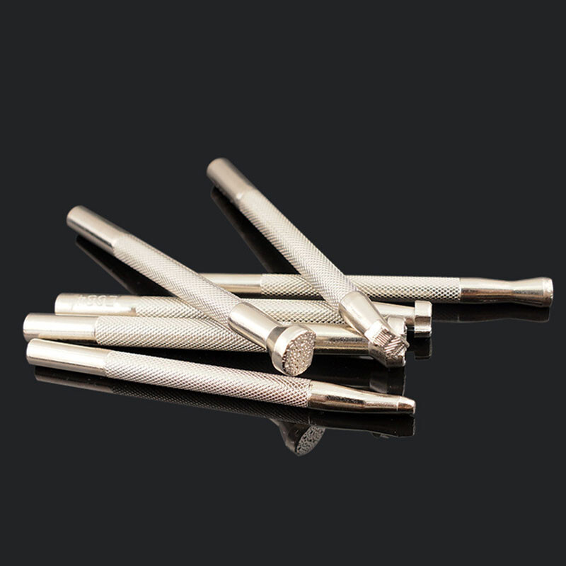 Odos spausdinimo įrankis, raižybos perforatorius, raštų antspaudai, amatų antspaudų rinkinys, pasidaryk pats, 6 vnt / rinkinys