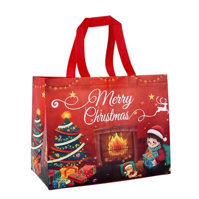Χριστουγεννιάτικη τσάντα τσάντα με χερούλια Άγιος Βασίλης Χιονάνθρωπος Καραμέλα Δώρο Τσάντα Συσκευασία Χαρούμενα Χριστούγεννα Πρωτοχρονιά Διακόσμηση πάρτι Noel Θήκη αγορών