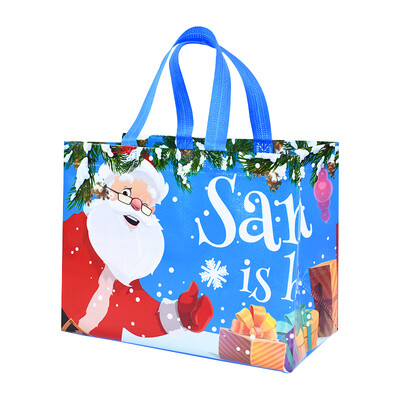 Χριστουγεννιάτικη τσάντα τσάντα με χερούλια Άγιος Βασίλης Χιονάνθρωπος Καραμέλα Δώρο Τσάντα Συσκευασία Χαρούμενα Χριστούγεννα Πρωτοχρονιά Διακόσμηση πάρτι Noel Θήκη αγορών