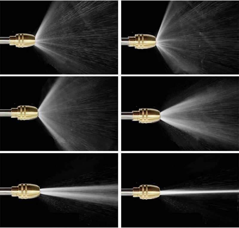 3X didesnis su aukšto slėgio vandens pistoleto žarna Automobilių plovimo vandens pistoletas