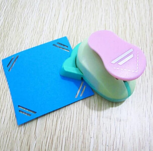 Νέο φανταχτερό ανάγλυφο γωνιακό χαρτί εκτύπωσης καρτών κοπής Λεύκωμα Λεύκωμα σε σχήμα μεγάλη συσκευή ανάγλυφου Hole Punch Kids Handmade Craft