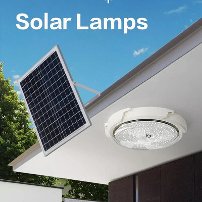 Lumini solare Interioare Acasă Top Tavan Casă Exterior Grădină Pandent Lumină Panou Lampă pentru Coridor Grădină Sufragerie