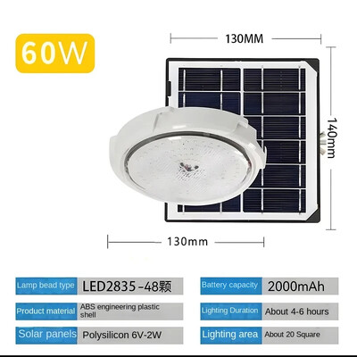 Solarna svjetla Unutarnji dom Gornji strop Kuća Vanjski vrt Pandent svjetiljka Panel svjetiljka za hodnik Vrt Dnevni boravak