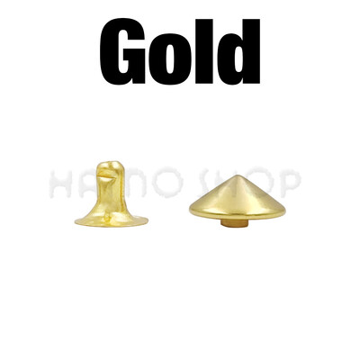 80-100 kompleta 5-12 mm konusne zakovice sa šiljcima DIY Punk Rock za odjeću Obuća Torbe Dekoracija ovratnika za kućne ljubimce Dodaci za izradu kože