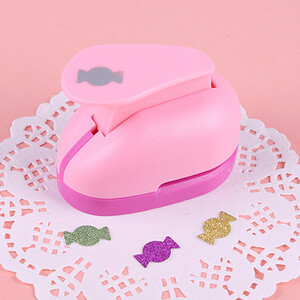 Δωρεάν αποστολή 1,5cm 5/8`` DIY Paper Cutter Eva Foam Maker Puncher Scrapbooking Cut Saving for Kid Hole Craft Punch Flower Furador