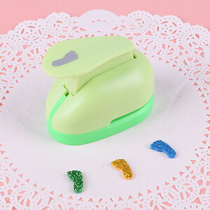 Δωρεάν αποστολή 1,5cm 5/8`` DIY Paper Cutter Eva Foam Maker Puncher Scrapbooking Cut Saving for Kid Hole Craft Punch Flower Furador