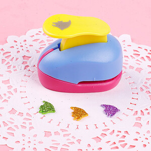Δωρεάν αποστολή 1,5cm 5/8`` DIY Paper Cutter Eva Foam Maker Puncher Scrapbooking Cut Saving for Kid Hole Craft Punch Flower Furador