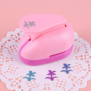 Δωρεάν αποστολή 1,5cm 5/8`` DIY Paper Cutter Eva Foam Maker Puncher Scrapbooking Cut Saving for Kid Hole Craft Punch Flower Furador