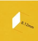 Πρακτική πένσα διάτρησης Χειρός Μοχλός Τύπος Τετράγωνη Συσκευή Διάτρησης DIY Mini Φορητή Πτυσσόμενη συσκευή Διάτρησης Συσκευή ανάγλυφης