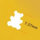 Πρακτική πένσα διάτρησης Χειρός Μοχλός Τύπος Τετράγωνη Συσκευή Διάτρησης DIY Mini Φορητή Πτυσσόμενη συσκευή Διάτρησης Συσκευή ανάγλυφης