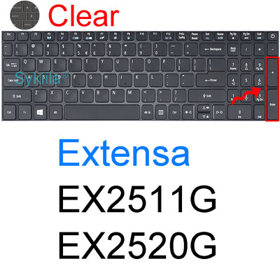 Poklopac tipkovnice za Acer Extensa 14 15 EX214 EX215 31 31G 32 32G 51 51G 52 52G 53 53G 54 54G 55 55G Silikonska zaštitna maska za kožu