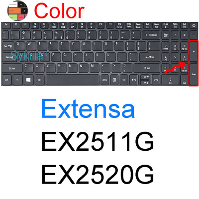 Poklopac tipkovnice za Acer Extensa 14 15 EX214 EX215 31 31G 32 32G 51 51G 52 52G 53 53G 54 54G 55 55G Silikonska zaštitna maska za kožu