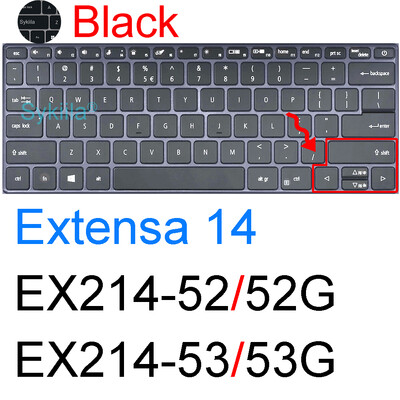 Poklopac tipkovnice za Acer Extensa 14 15 EX214 EX215 31 31G 32 32G 51 51G 52 52G 53 53G 54 54G 55 55G Silikonska zaštitna maska za kožu