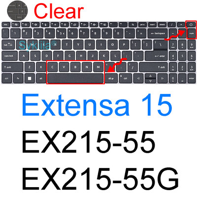 Poklopac tipkovnice za Acer Extensa 14 15 EX214 EX215 31 31G 32 32G 51 51G 52 52G 53 53G 54 54G 55 55G Silikonska zaštitna maska za kožu