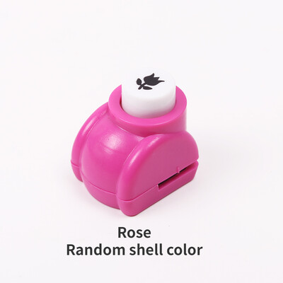 1 vnt., 8 mm atsitiktinių spalvų mini iškarpų knygelės perforatoriai, rankų darbo pjaustytuvai, kortelių amatiniai kaliforniniai spaudiniai, spausdinami „pasidaryk pats“ gėlių popieriuje.