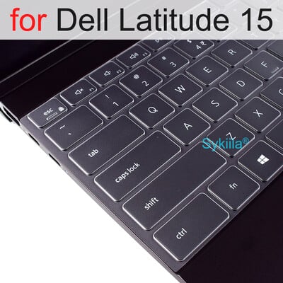 Dell Latitude`i klaviatuuri kate 15 7520 7530 9510 9520 2 in 1 7000 9000 Sülearvuti kaitsme nahaümbrise tarvik Silikoon 15,6 tolli