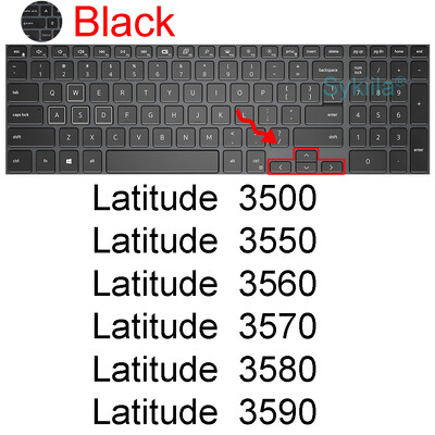 Κάλυμμα πληκτρολογίου για Dell Latitude 15 7520 7530 9510 9520 2 in 1 7000 9000 Laptop Protector Skin Case Εξάρτημα σιλικόνης 15,6 ιντσών