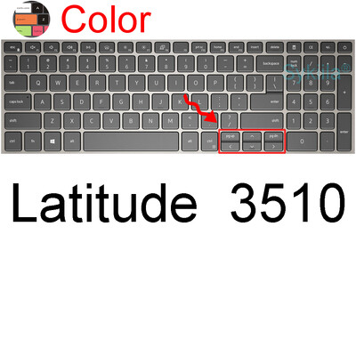 Κάλυμμα πληκτρολογίου για Dell Latitude 15 7520 7530 9510 9520 2 in 1 7000 9000 Laptop Protector Skin Case Εξάρτημα σιλικόνης 15,6 ιντσών