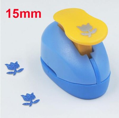 Nauja gėlė furadoras, 5/8 colio 1,5 cm, pjaustytas popieriumi Eva Foam Maker perforatorius scrapbooking, taupantis darbo jėgas vaikams