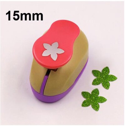 Nauja gėlė furadoras, 5/8 colio 1,5 cm, pjaustytas popieriumi Eva Foam Maker perforatorius scrapbooking, taupantis darbo jėgas vaikams