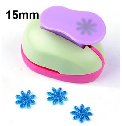 Nauja gėlė furadoras, 5/8 colio 1,5 cm, pjaustytas popieriumi Eva Foam Maker perforatorius scrapbooking, taupantis darbo jėgas vaikams