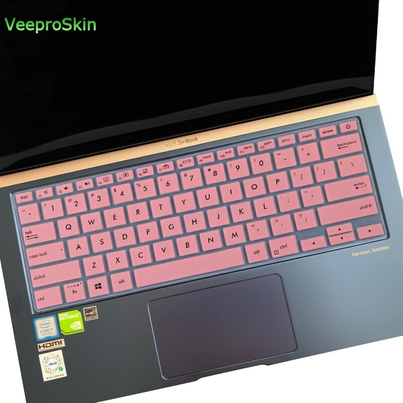 Silikónový kryt klávesnice na notebook pre ASUS ZenBook 14 UX434 UX434FL ux434flc UX431 UX431FN UX431FA UX392 UX392FN UX392FA