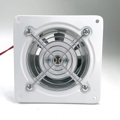 220V 110V 4-palcový kovový potrubný ventilátor, mini kúpeľňový toaletný ventilátor, nástenný ventilátor