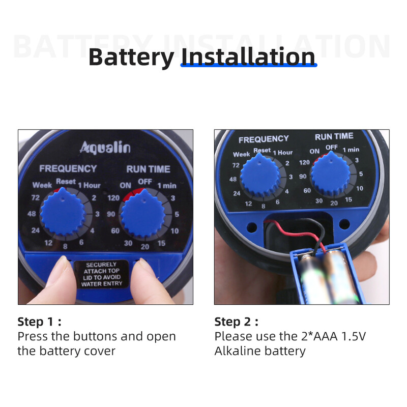 Frissített verzió: Kerti vízidőzítő esőérzékelővel, lyukkal, kerti öntözésvezérlővel, öntözési eszközökkel #21025A