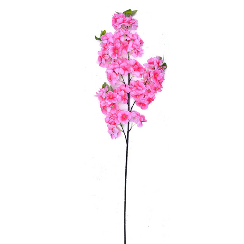 Umelý čerešňový kvet, ružový, biely, čerešňový strom, hodvábny kvet, jarná čerešňa, DIY bonsai, oblúk, svadobné rekvizity, bytová dekorácia