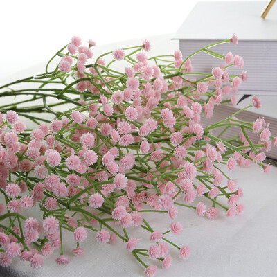 108 galvos 63 cm Kūdikių kvėpavimas Dirbtinės gėlės Plastikinės Gypsophila DIY gėlių puokštės rankų darbo vestuvių vakarėliui namų dekoravimui