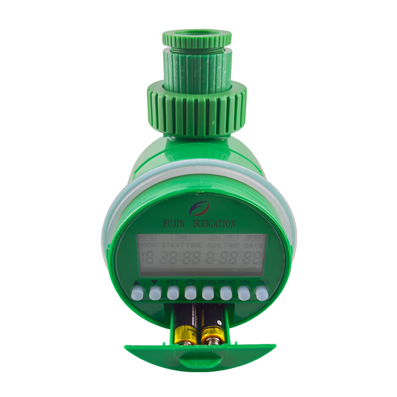 FUJIN IRRIGATION Automatický digitálny časovač zavlažovania 1. generácie s LCD displejom, elektronický ovládač zavlažovania domácnosti FJKA111-1